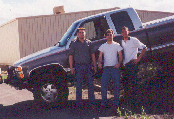 the ALTA MEGA BOYS: Chris, Coobs & Klint